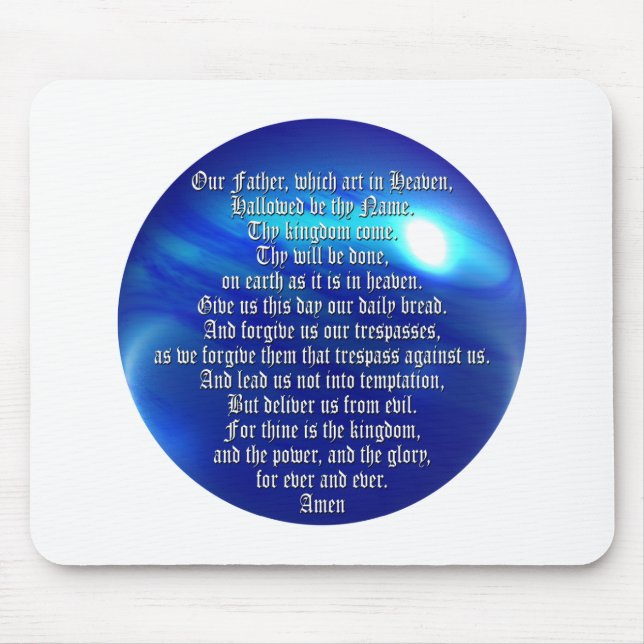 Tapis De Souris Prayer du seigneur (Devant)