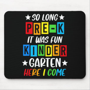 Tapis De Souris Pré-k Grad 2025 Graduation préscolaire 2025 Si lon