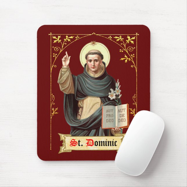 Tapis De Souris Prêcher Saint-Dominique (BEN 002) (Avec souris)