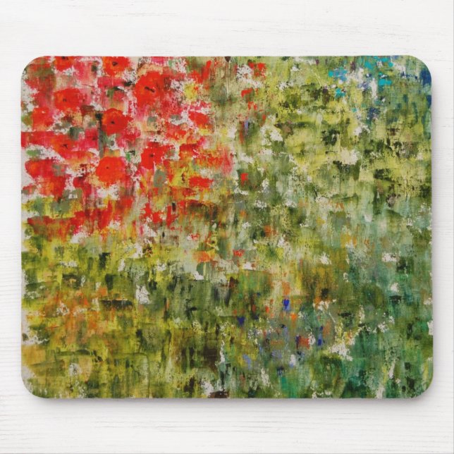 Tapis de souris précieux de pavots (Devant)