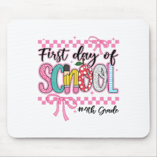 Tapis De Souris Premier jour de la rentrée scolaire pour les fille