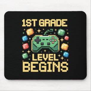 Tapis De Souris Premier Jour De Niveau De 1re Année Commence Jeu J