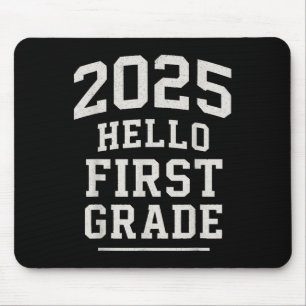 Tapis De Souris Première année 2025 Retour à l'école Bonjour Premi