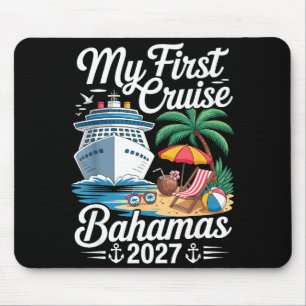 Tapis De Souris Première croisière Bahamas 2027 voyage de vacances