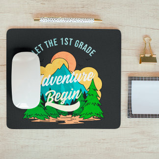 Tapis De Souris Première Journée De L'École 1Ere Année Appréciatio