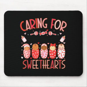 Tapis De Souris Prendre Soin Des Plus Mignons Amours Infirmière Ni