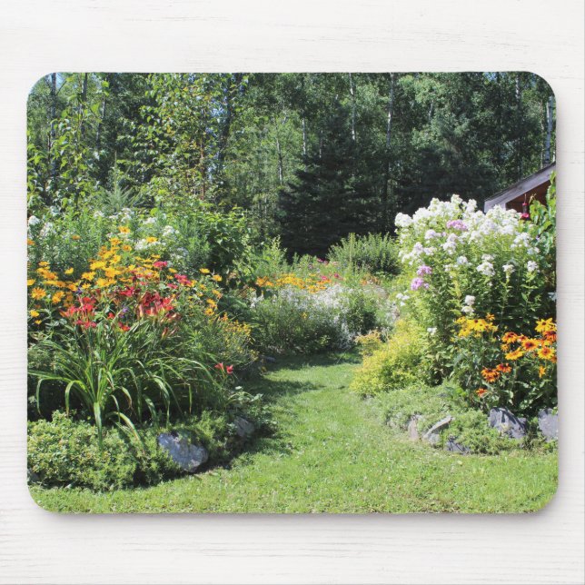 Tapis De Souris Prenez le chemin de jardin de cottage ! (Devant)