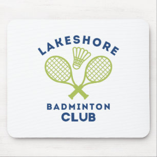 Tapis De Souris Preppy Lakeshore Badminton Club Cute Graphic