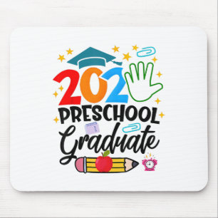 Tapis De Souris Préscolaire Diplômé Pré-k Grad 2025 Préscolaire Gr