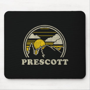 Tapis De Souris Prescott Arizona Az T Shirt Vintage Randonnée Mont