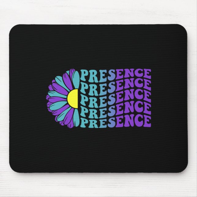 Tapis De Souris Présence Prévention Sensibilisation Suower (Devant)