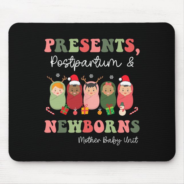 Tapis De Souris Presents Postpartum And Newborns Mother 1  (Devant)