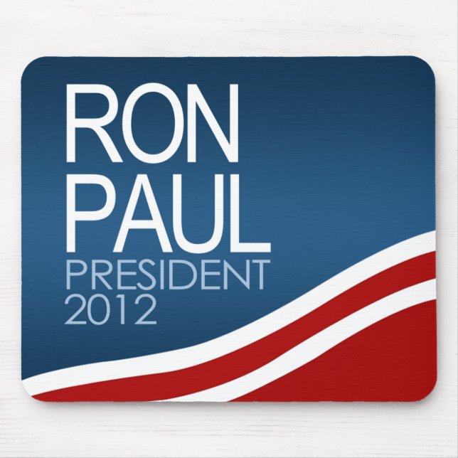 Tapis De Souris Président 2012 de Ron Paul (Devant)