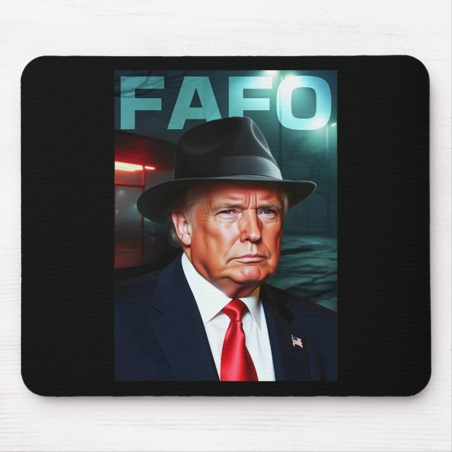Tapis De Souris Président américain Fafo  (Devant)