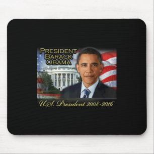 Tapis De Souris Président Barack Obama 2008-2016 Président des Éta