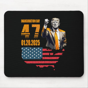 Tapis De Souris Président Donald Trump Jour d'investiture 2025 1