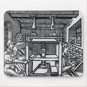 Tapis De Souris Presse typographique