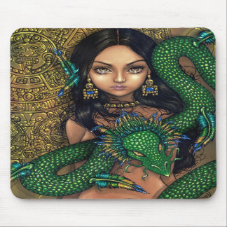 Tapis De Souris "Prêtresse de Quetzalcoatl" Mousepad