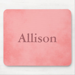 Tapis De Souris Pretty Parchment rose