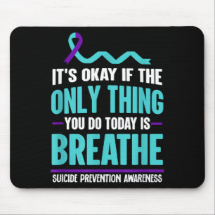 Tapis De Souris Prévention du suicide Sensibilisation Hommes Femme
