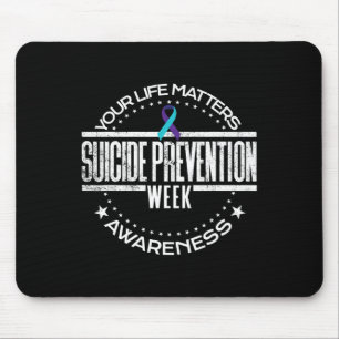 Tapis De Souris Prévention du suicide Vos problèmes de vie Suicide