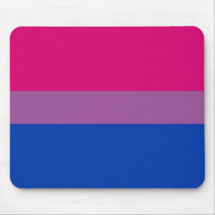 Tapis De Souris Pride bisexuelle (Bi Drapeau)