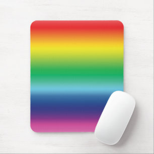 Tapis De Souris Pride couleurs arc-en-ciel lgbt lgbtq drapeau gay