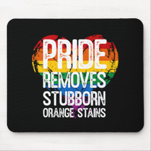 Tapis De Souris Pride supprime Orange Têtu Trump Pride M