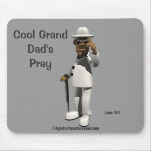 Tapis De Souris Prière du cool Grand Papa
