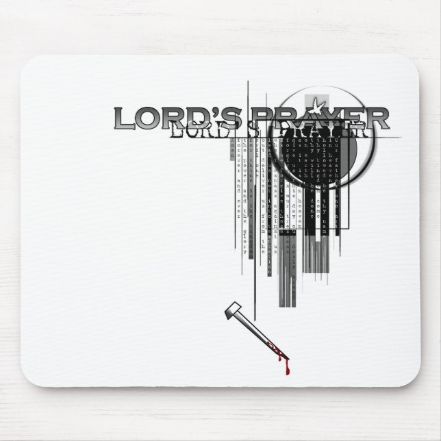 TAPIS DE SOURIS PRIÈRE MOUSEPAD (Devant)