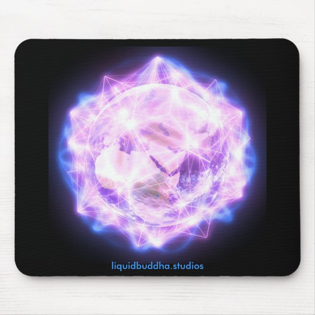 Tapis De Souris Prière pour le mousepad de Gaïa, marquée (Devant)