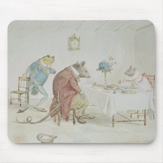 Tapis De Souris Priez, Mlle Mouse, vous nous donnera un certain (Devant)