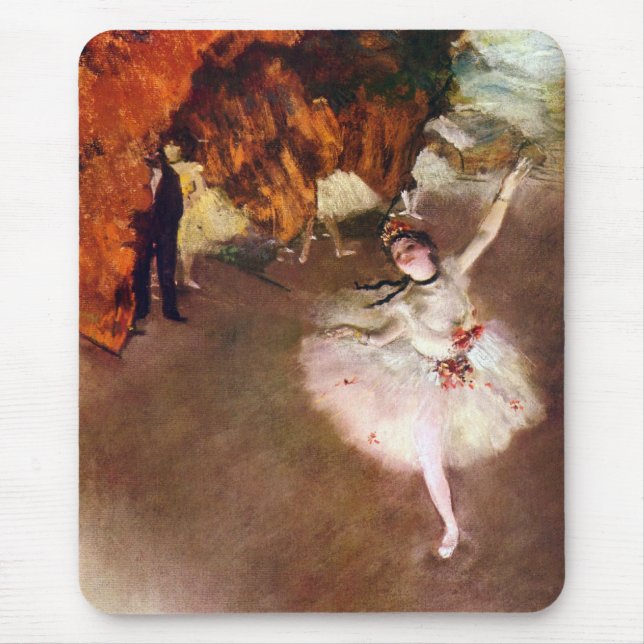 Tapis De Souris Prima Ballerina, Rosita Mauri par Edgar Degas (Devant)