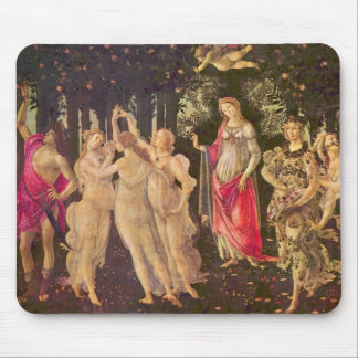 Tapis De Souris Primavera, Allégorie du Printemps par Sandro Botti
