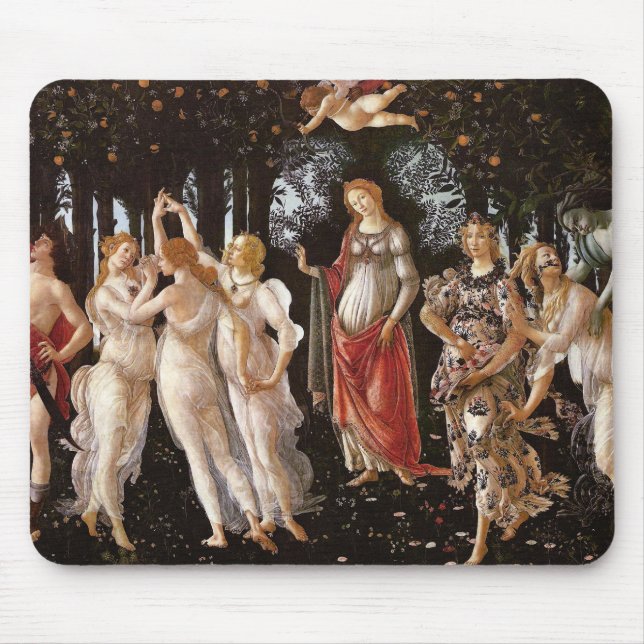 Tapis De Souris Primavera, Botticelli (Devant)