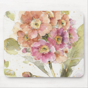 Tapis De Souris Primevère rose et orange