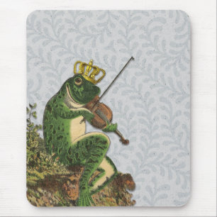 Tapis De Souris Prince charme vintage de grenouille