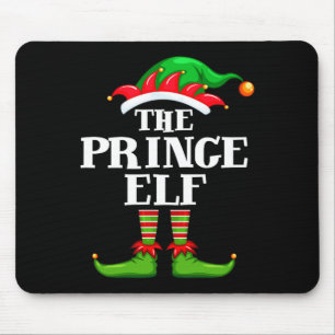 Tapis De Souris Prince Elf Matching Family Group Christmas Party P