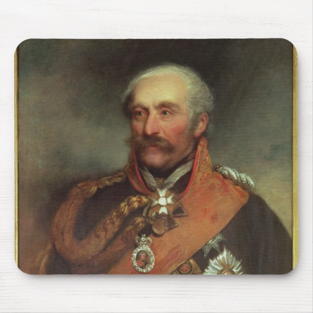 Tapis De Souris Prince Von Blucher c.1816 de maréchal de champ (Devant)