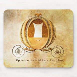 Tapis de souris Princesse Carrosse Cendrillon Vint