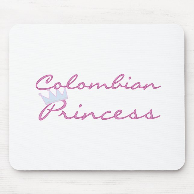 Tapis De Souris Princesse colombienne (Devant)