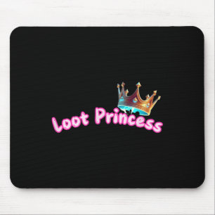 Tapis De Souris Princesse de butin Fille de joueur drôle Mignon Co