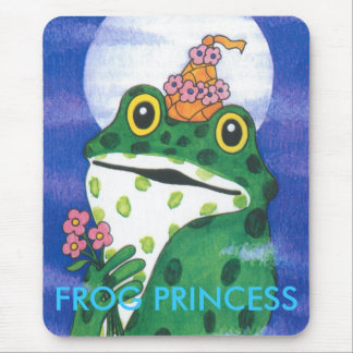TAPIS DE SOURIS PRINCESSE DE GRENOUILLE.