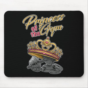 Tapis De Souris Princesse De La Salle De Sport Bodybuilding Force 