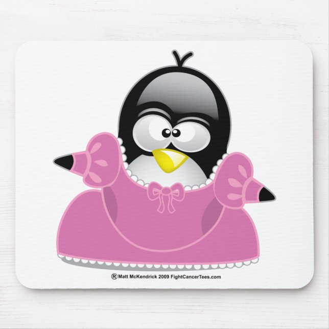 Tapis De Souris Princesse de Penquin (Devant)
