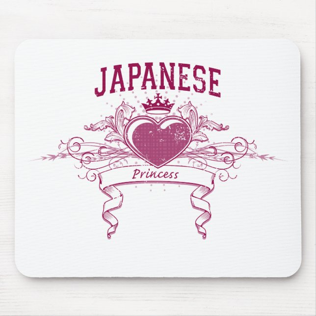 Tapis De Souris Princesse japonaise (Devant)
