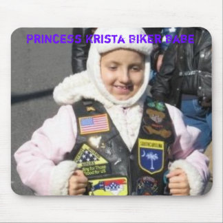 Tapis De Souris Princesse Krista Biker Babe