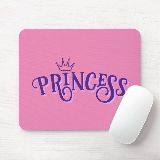 Tapis De Souris Princesse Mousepad (Avec souris)