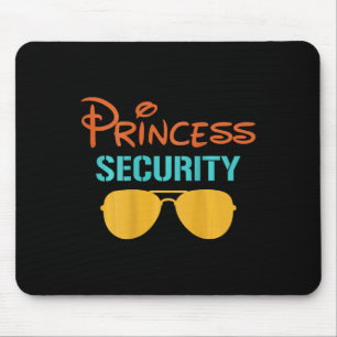 Tapis De Souris Princesse Papa Sécurité Halloween Hommes Correspon