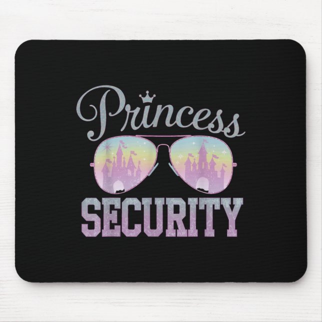 Tapis De Souris Princesse Sécurité Protection Retro Castle Hommes  (Devant)
